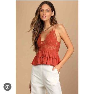 NWT Free People Adella Cami